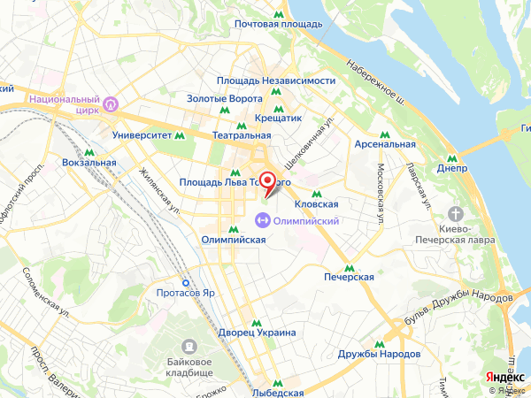в районе метро Кловская